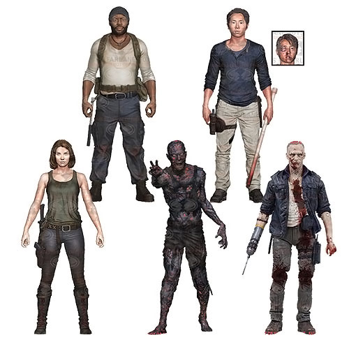The Walking Dead TV Series 5 Action Figure Set