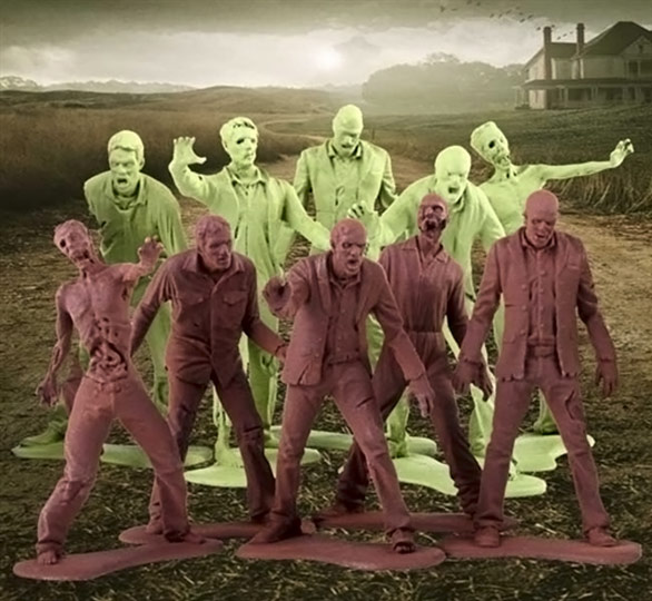The Walking Dead Zombie Army Men