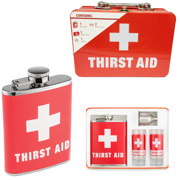 Thirst Aid Kit Flask Kit