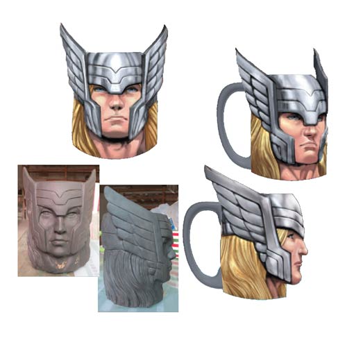 Thor Marvel Molded 16 oz. Mug