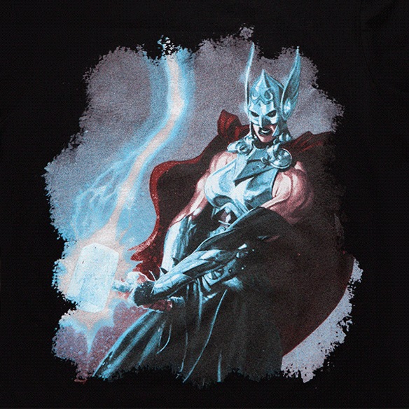 Thor Worthy Glow-in-the-Dark Ladies Shirt
