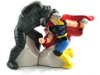Thor vs. Destroyer Salt & Pepper Shakers