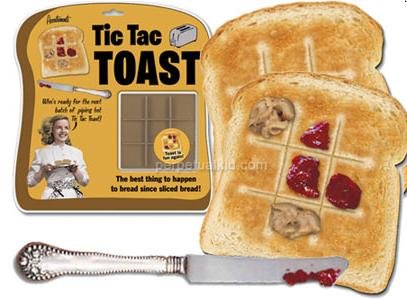 Tic Tac Toe Toast Bread Stamper