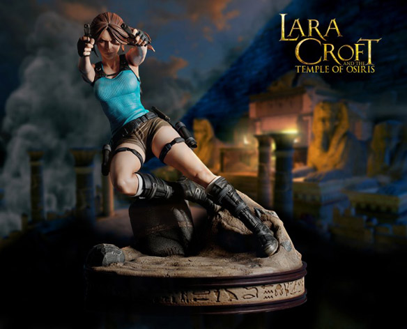 Tomb Raider Lara Croft Temple of Osiris Statue