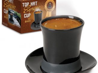 Top Hat Espresso Cup and Saucer