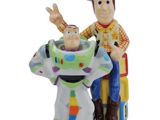 Toy Story Buzz Lightyear and Woody Salt and Pepper Shakers