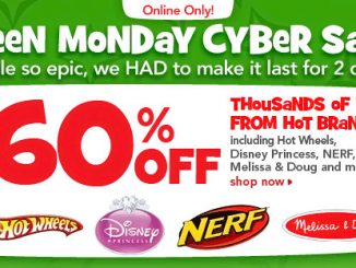 Toys R Us Green Monday Cyber Sale 2012
