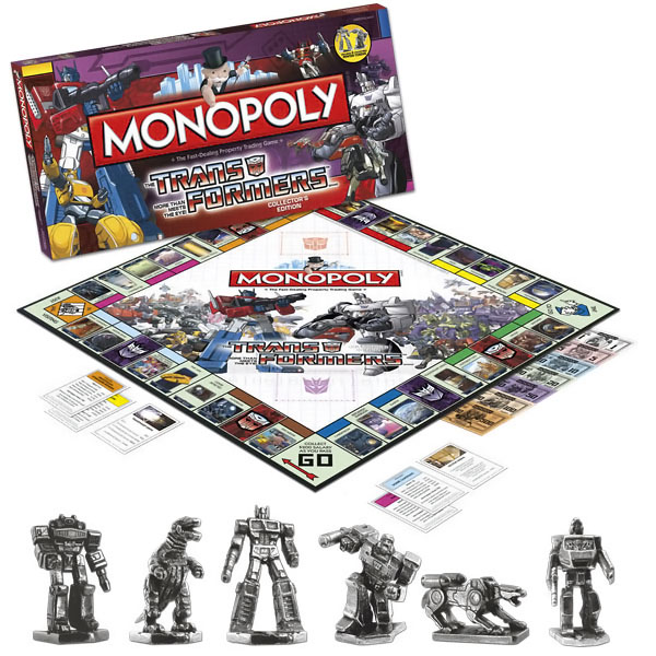 Transformers Monopoly