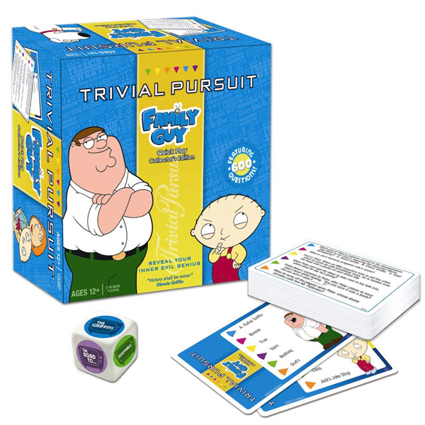 Trivial Pursuit Quick Play Family Guy