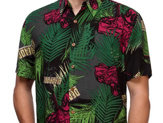 Tropical Deadpool Short Sleeve Shirt