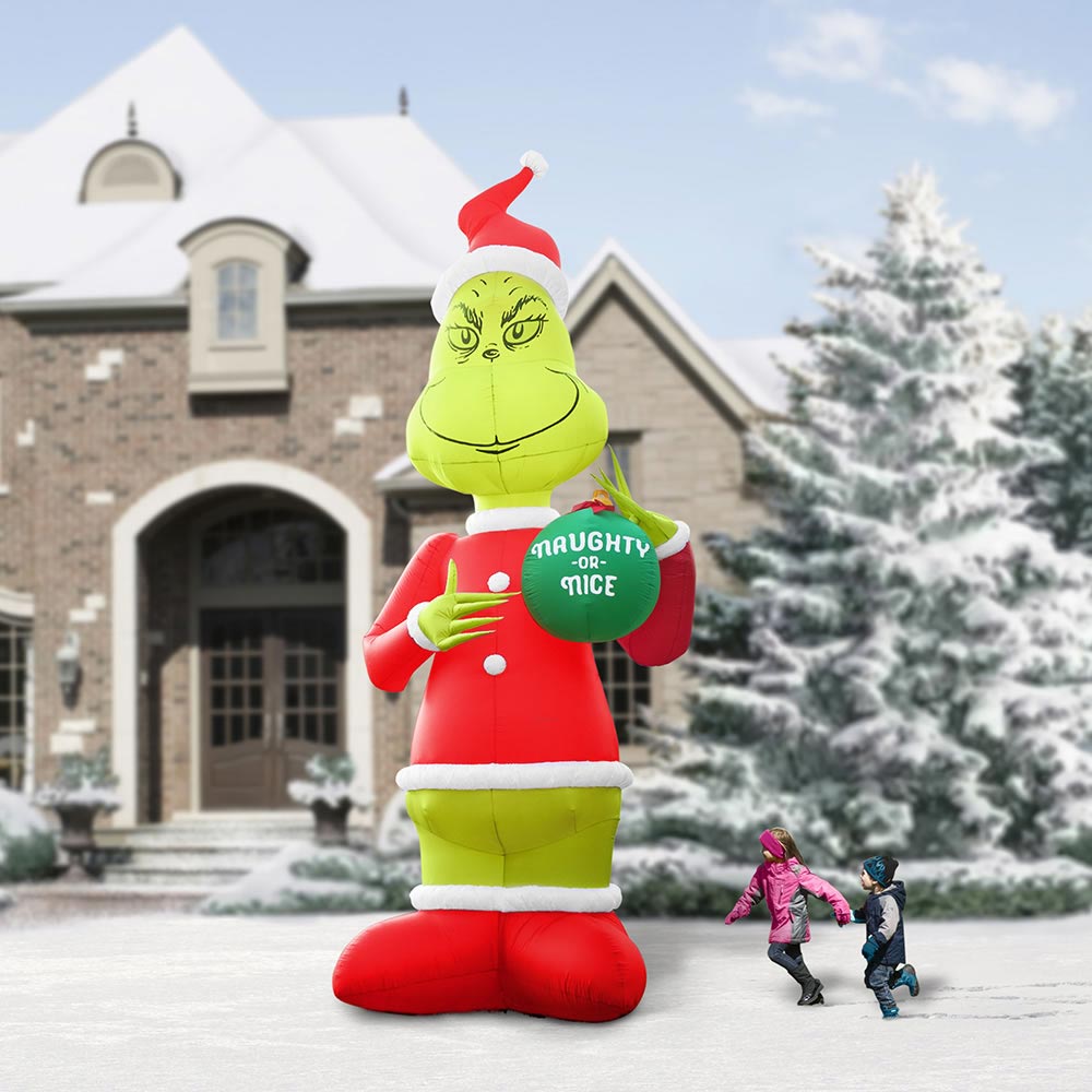 Two Story Inflatable Grinch