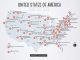 USA Zombie Safe Zones Map