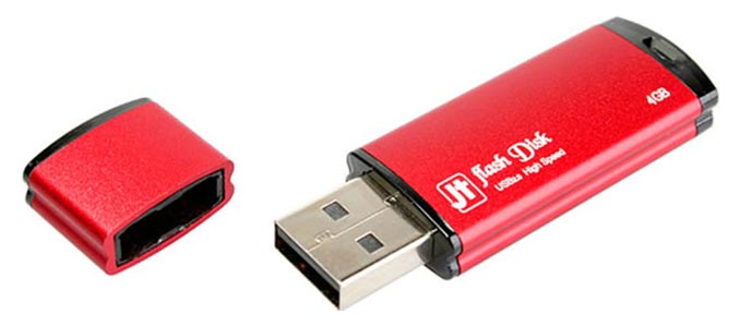USB Flash Drive with Built-In Card Reader
