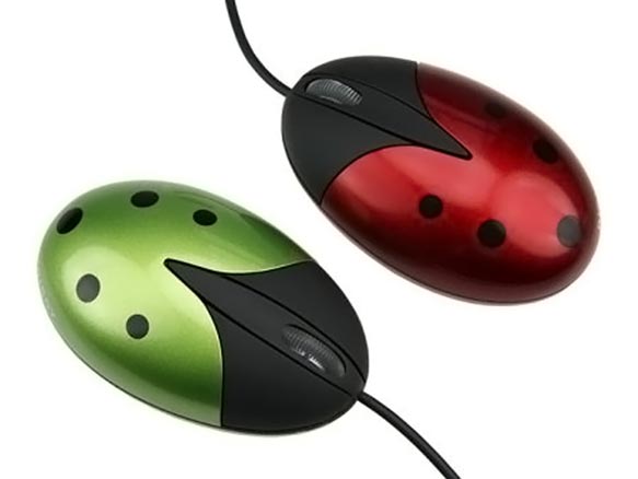 USB Ladybug Mouse