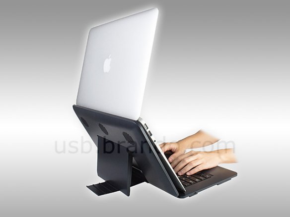 USB Notebook Cooling Pad with Keyboard and Touchpad