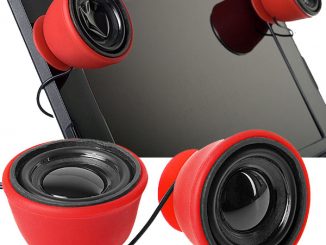 USB Portable Mini Stereo Suction Mount Speakers