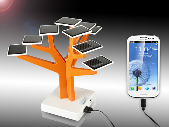 USB Solar Charger Tree