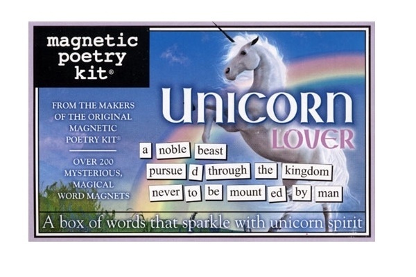 Unicorn Lover - Magnetic Poetry