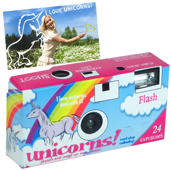Unicorn Magic Disposable Camera