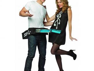 Usb Port and Stick Couples Costume