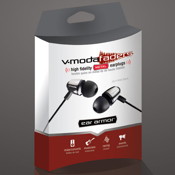 V-MODA Faders - Metal Earplugs to Protect Your Hearing