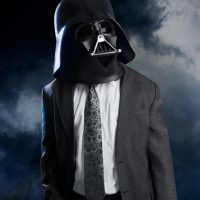 Star Wars Darth Vader Paisley Silk Tie
