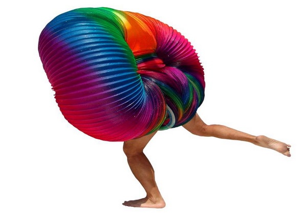 Veniamin Human Slinky Costume