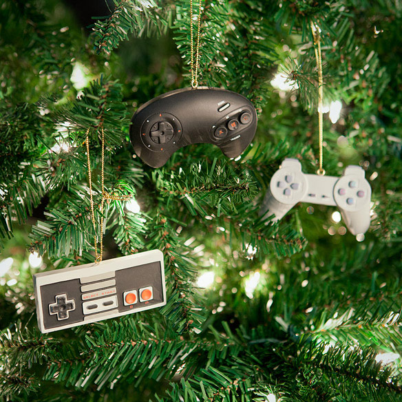 Video Game Controller Ornament Set