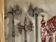 Violet-le-Duc Medieval Knight Cast Iron Battle Axes