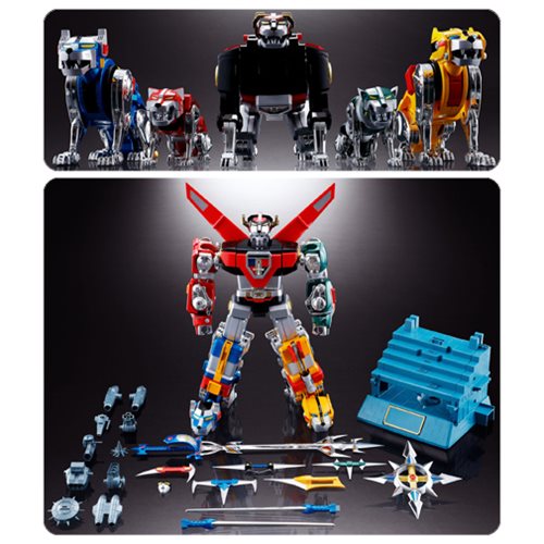 Voltron: Defender of the Universe GX-71 Voltron Soul of Chogokin Die-Cast Metal Action Figure