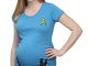 Vulcan on Board Ruched Maternity Tee