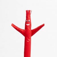 Wacky Waving Inflatable Tube Guy Closeup
