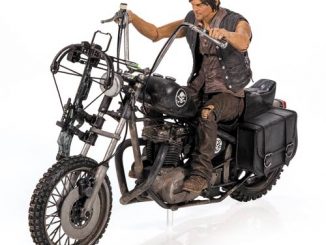 Walking Dead Daryl Dixon Action Figure and Motorcycle Deluxe Box Set