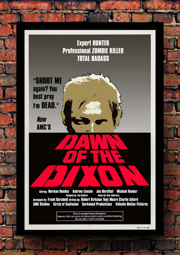 Walking Dead Dawn of The Dixon Poster