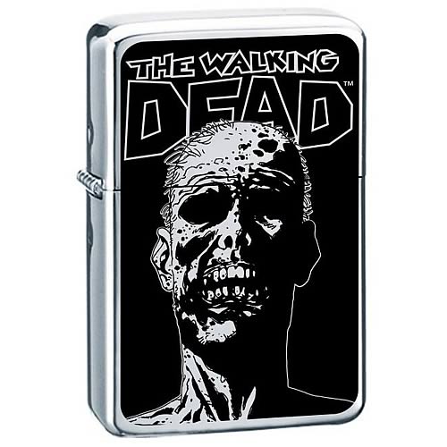 Walking Dead Dead Head Premium Enamel Lighter 