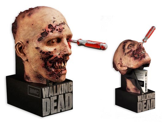 Walking Dead Screwdriver Zombie Head Season 2 Limited Edition Blu-ray Box Set 1