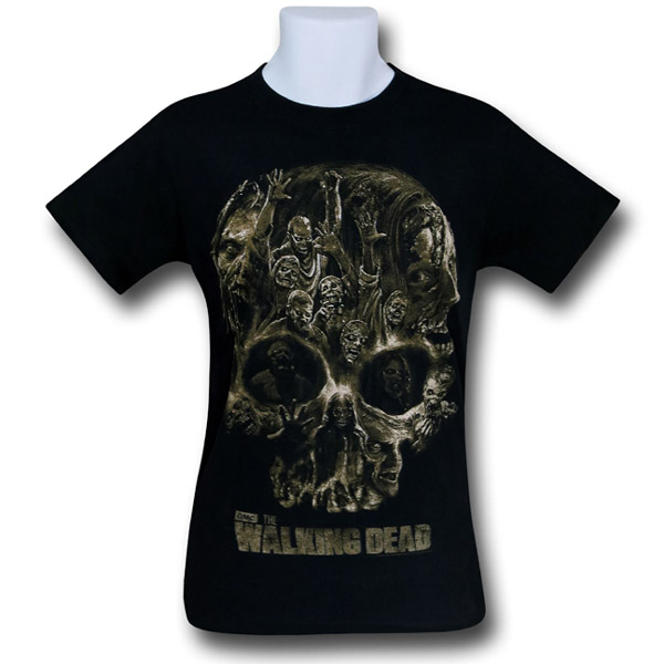 Walking Dead Skull T-Shirt