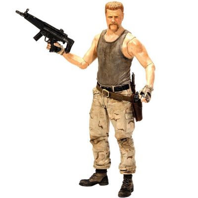 Walking Dead Abraham Action Figure 17,8 Cm - Stagione 5 - Con Lanciagranate E Fucile - Edizione Collezionisti Tops
