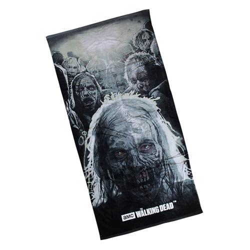 Walking Dead Zombie Cotton Towel