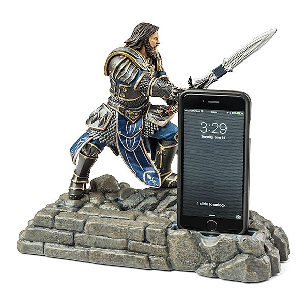 Warcraft Lothar Figural Phone Dock