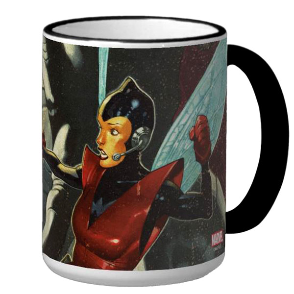 Wasp versus Ultron Coffee Mug 1