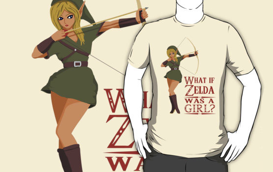 What if Zelda was a Girl TShirt