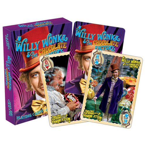 Willy Wonka and the Chocolate Factory Playing Cards
