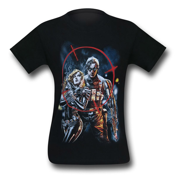 Winter Soldier and Black Widow Target T-Shirt