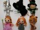 Wizard of Oz Voodoo Doll Keychains Set