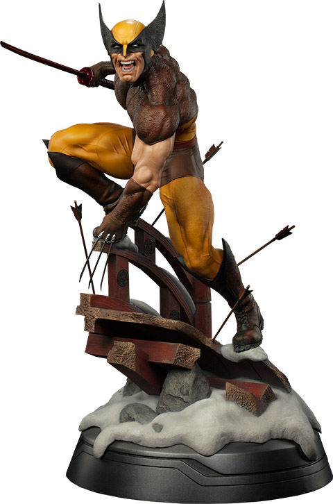 Wolverine Brown Costume Premium Format Figure