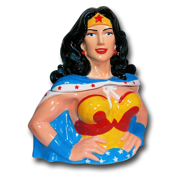Wonder Woman Bust Cookie Jar
