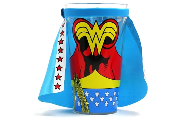 Wonder Woman Caped Pint Glass  