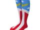 Wonder Woman Faux Boot Knee High Socks