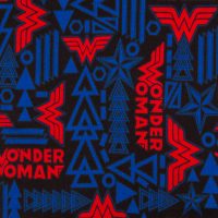 Wonder Woman Geometric All Over Print Lounge Pants